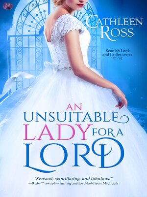 cover image of An Unsuitable Lady for a Lord